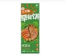 Fruit and vegetable flavored breakfast pancakes